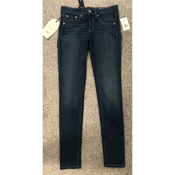 NWT Rag & Bone Skinny Jeans in Joshua Wash - 26 - Picture 3 of 14